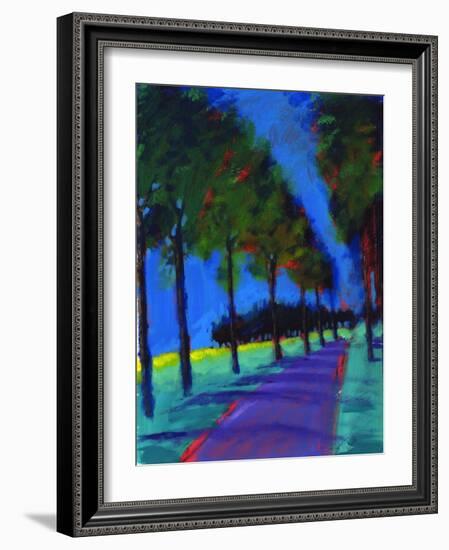 Avenue, 2008-Paul Powis-Framed Giclee Print