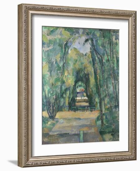 Avenue at Chantilly, 1888-Paul Cézanne-Framed Giclee Print