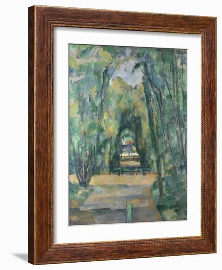 Avenue at Chantilly, 1888-Paul Cézanne-Framed Giclee Print