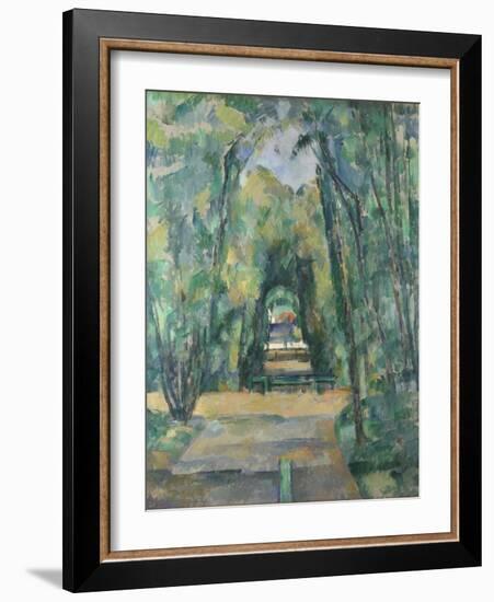 Avenue at Chantilly, 1888-Paul Cézanne-Framed Giclee Print