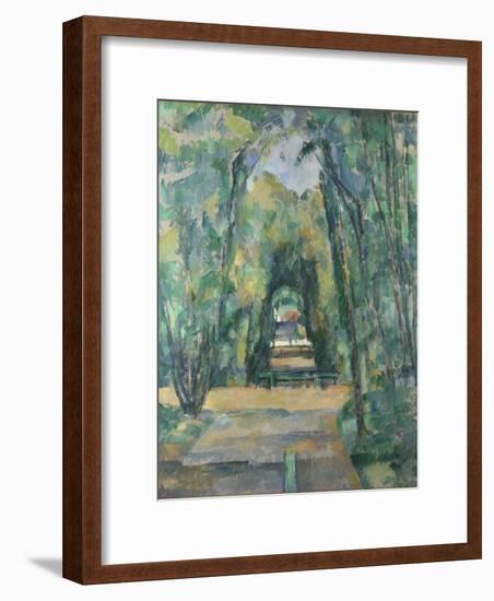 Avenue at Chantilly, 1888-Paul Cézanne-Framed Giclee Print