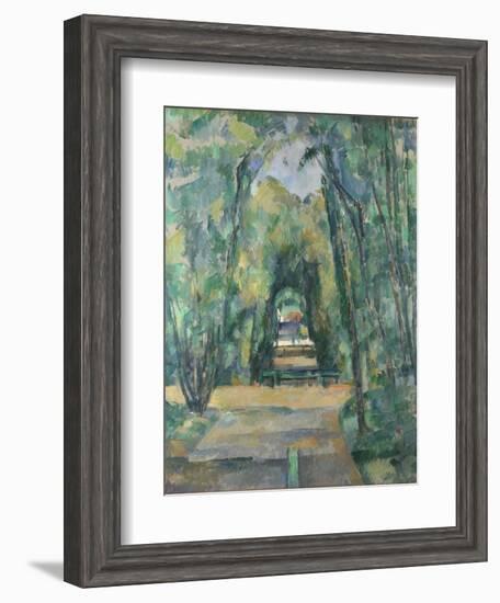 Avenue at Chantilly, 1888-Paul Cézanne-Framed Giclee Print