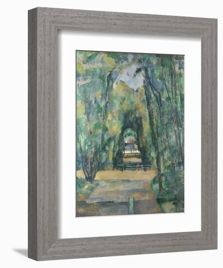 Avenue at Chantilly, 1888-Paul Cézanne-Framed Giclee Print