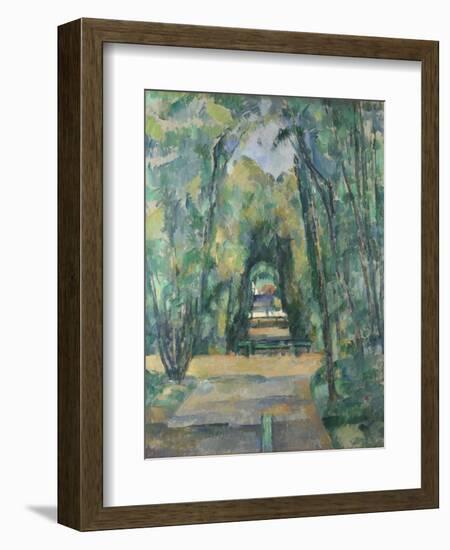 Avenue at Chantilly, 1888-Paul Cézanne-Framed Giclee Print