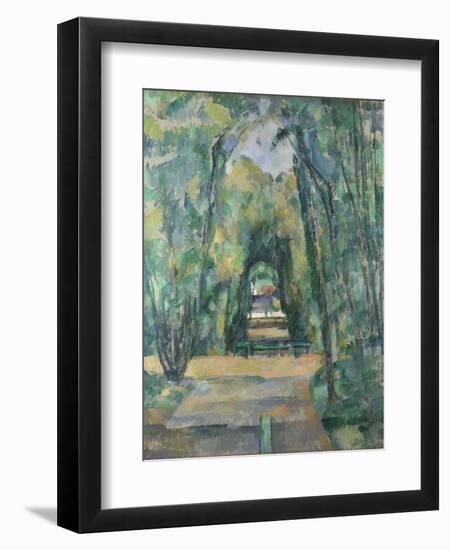 Avenue at Chantilly, 1888-Paul Cézanne-Framed Giclee Print