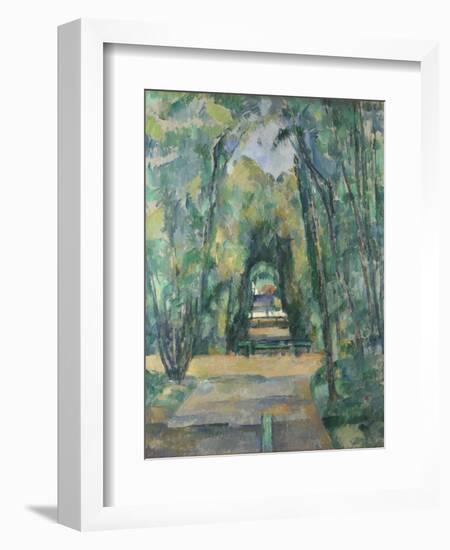 Avenue at Chantilly, 1888-Paul Cézanne-Framed Giclee Print