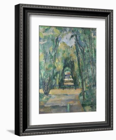 Avenue at Chantilly, 1888-Paul Cézanne-Framed Giclee Print