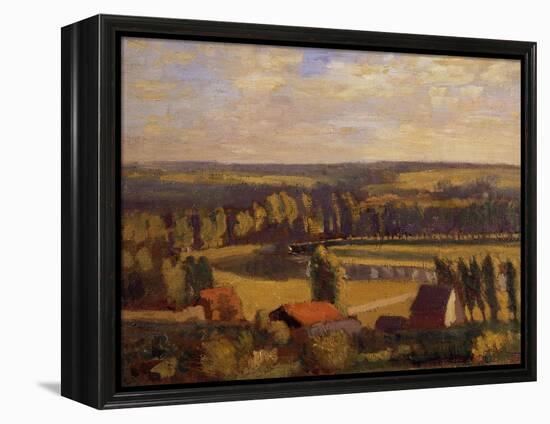 Avenue de la Breaule, Dieppe-Spencer Frederick Gore-Framed Premier Image Canvas