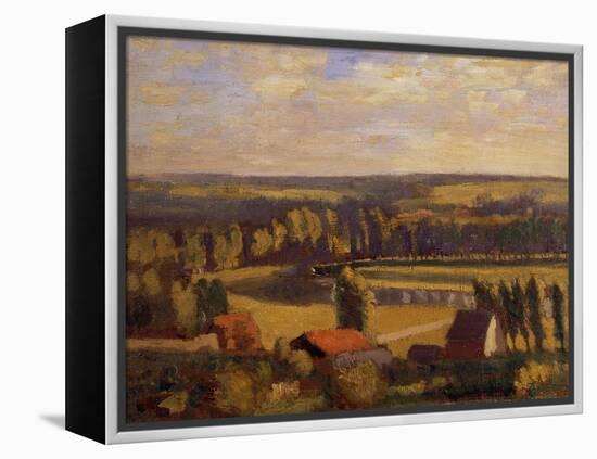 Avenue de la Breaule, Dieppe-Spencer Frederick Gore-Framed Premier Image Canvas