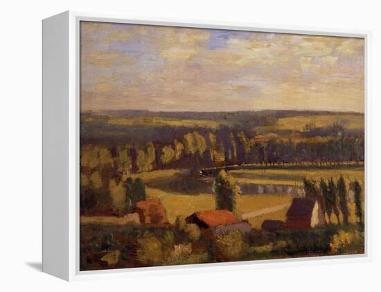 Avenue de la Breaule, Dieppe-Spencer Frederick Gore-Framed Premier Image Canvas