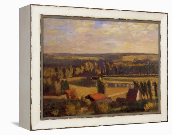 Avenue de la Breaule, Dieppe-Spencer Frederick Gore-Framed Premier Image Canvas