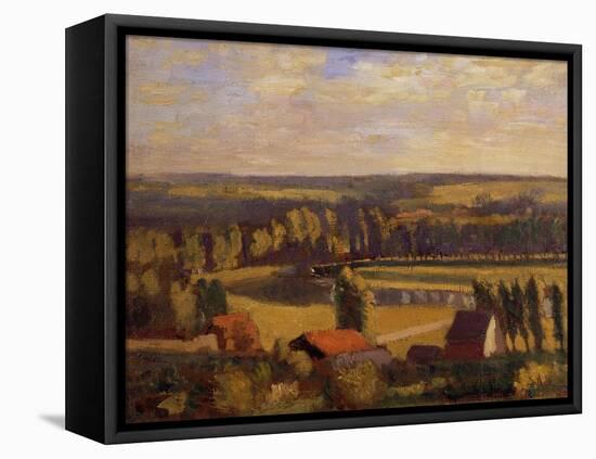 Avenue de la Breaule, Dieppe-Spencer Frederick Gore-Framed Premier Image Canvas