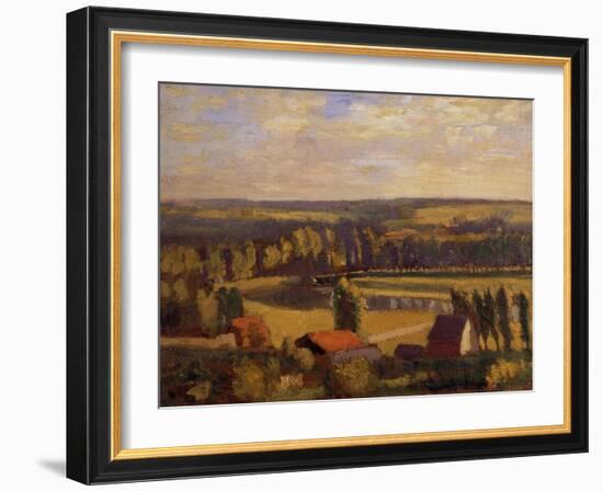 Avenue de la Breaule, Dieppe-Spencer Frederick Gore-Framed Giclee Print