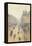 Avenue De LOpra. Snow Effect. Morning-Camille Pissarro-Framed Premier Image Canvas