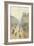 Avenue De LOpra. Snow Effect. Morning-Camille Pissarro-Framed Giclee Print