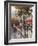 Avenue Des Champs-Elysees 1-Brent Heighton-Framed Art Print