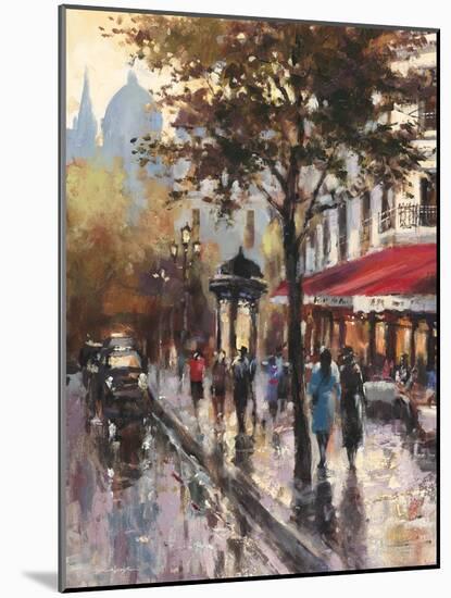 Avenue des Champs-Elysees 1-Brent Heighton-Mounted Art Print