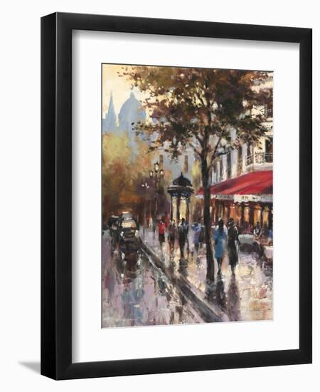 Avenue des Champs-Elysees 1-Brent Heighton-Framed Art Print