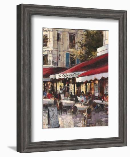 Avenue Des Champs-Elysees 2-Brent Heighton-Framed Art Print