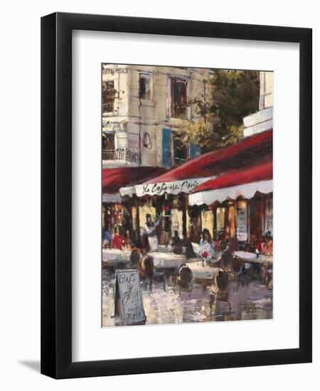 Avenue Des Champs-Elysees 2-Brent Heighton-Framed Art Print