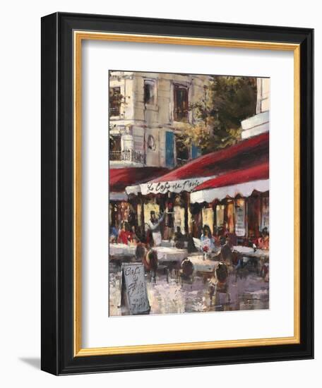 Avenue Des Champs-Elysees 2-Brent Heighton-Framed Art Print