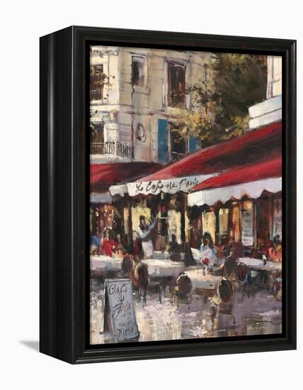 Avenue Des Champs-Elysees 2-Brent Heighton-Framed Stretched Canvas