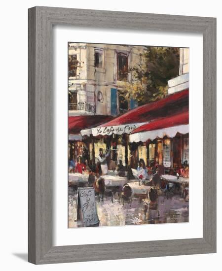 Avenue Des Champs-Elysees 2-Brent Heighton-Framed Art Print