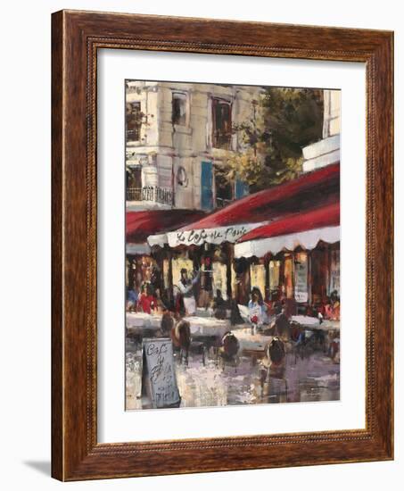 Avenue Des Champs-Elysees 2-Brent Heighton-Framed Art Print