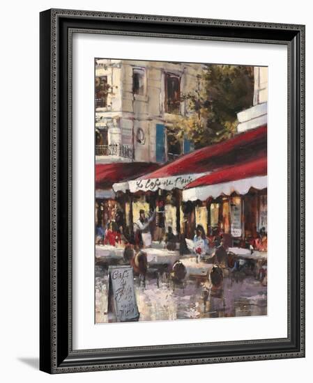 Avenue Des Champs-Elysees 2-Brent Heighton-Framed Art Print