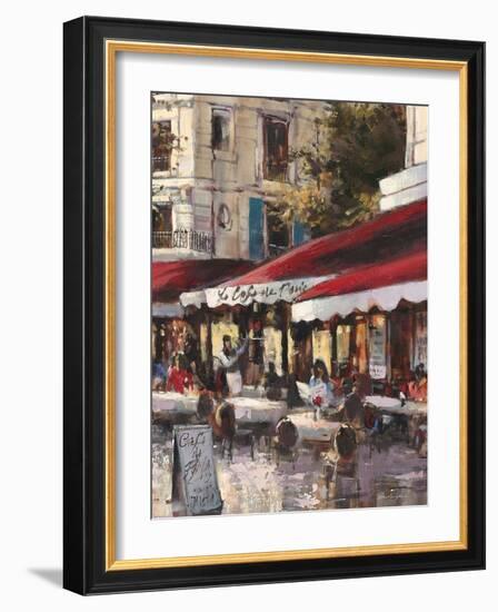 Avenue Des Champs-Elysees 2-Brent Heighton-Framed Art Print