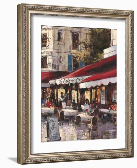 Avenue des Champs-Elysees 2-Brent Heighton-Framed Art Print