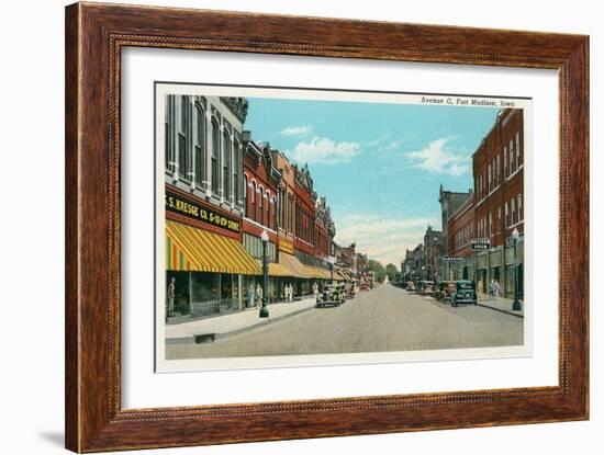 Avenue G, Ft. Madison, Iowa-null-Framed Art Print