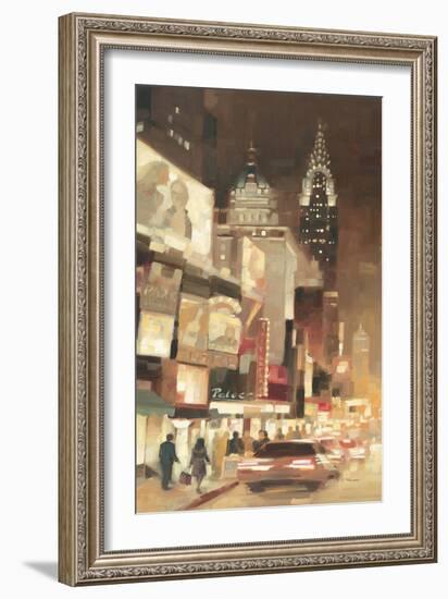 Avenue Glow-Paulo Romero-Framed Art Print