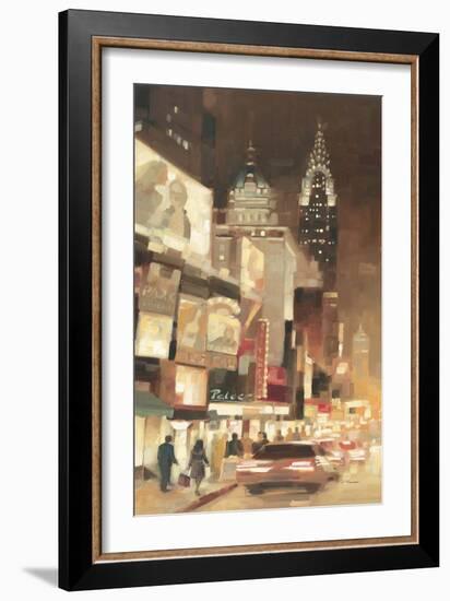 Avenue Glow-Paulo Romero-Framed Art Print