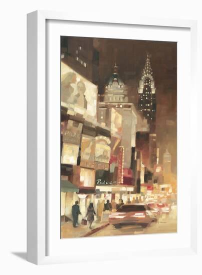 Avenue Glow-Paulo Romero-Framed Art Print