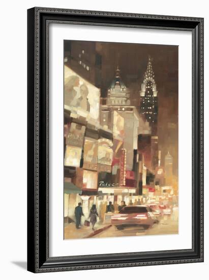 Avenue Glow-Paulo Romero-Framed Art Print