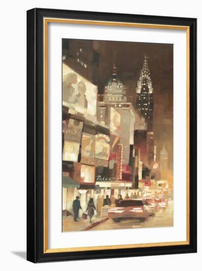 Avenue Glow-Paulo Romero-Framed Art Print