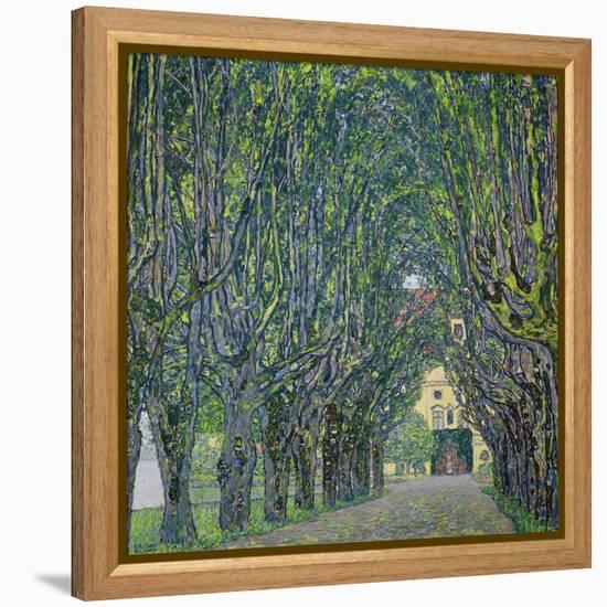 Avenue in the Park of Kammer Castle, 1912-Gustav Klimt-Framed Premier Image Canvas