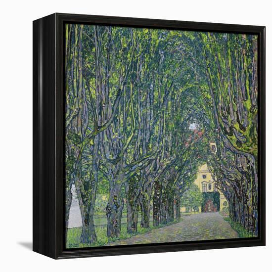 Avenue in the Park of Kammer Castle, 1912-Gustav Klimt-Framed Premier Image Canvas