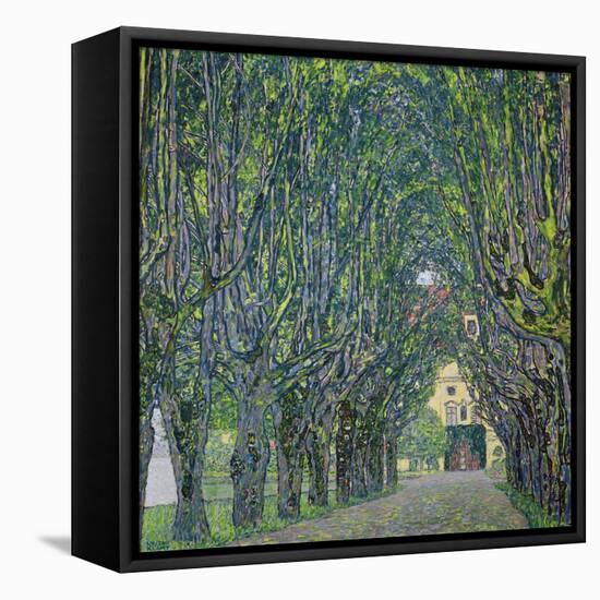 Avenue in the Park of Kammer Castle, 1912-Gustav Klimt-Framed Premier Image Canvas