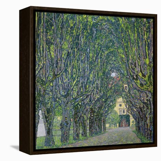 Avenue in the Park of Kammer Castle, 1912-Gustav Klimt-Framed Premier Image Canvas