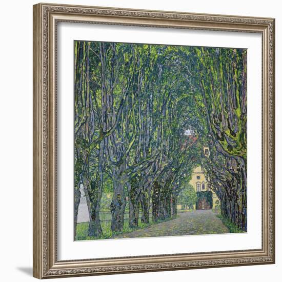 Avenue in the Park of Kammer Castle, 1912-Gustav Klimt-Framed Giclee Print