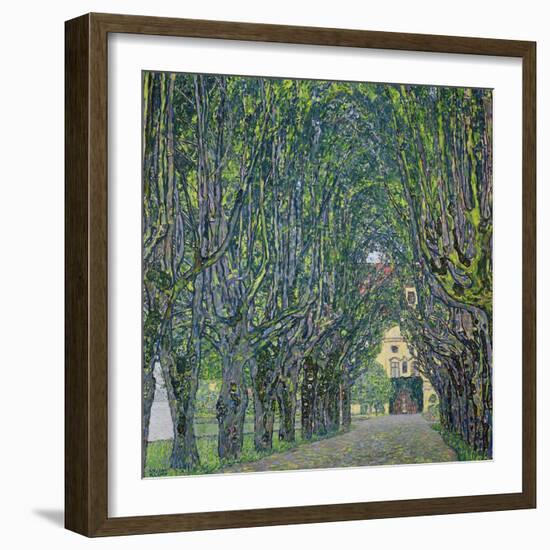 Avenue in the Park of Kammer Castle, 1912-Gustav Klimt-Framed Giclee Print