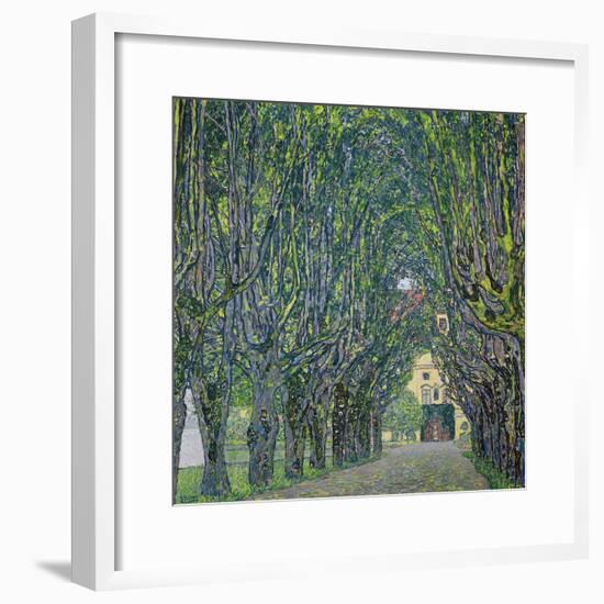 Avenue in the Park of Kammer Castle, 1912-Gustav Klimt-Framed Giclee Print