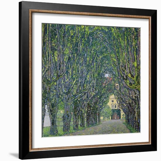 Avenue in the Park of Kammer Castle, 1912-Gustav Klimt-Framed Giclee Print