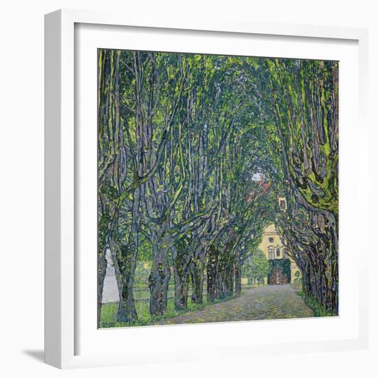 Avenue in the Park of Kammer Castle, 1912-Gustav Klimt-Framed Giclee Print