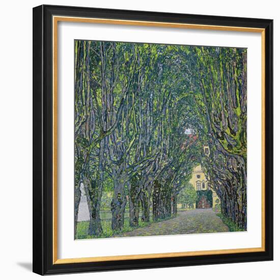 Avenue in the Park of Kammer Castle, 1912-Gustav Klimt-Framed Giclee Print