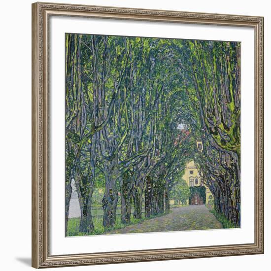 Avenue in the Park of Kammer Castle, 1912-Gustav Klimt-Framed Giclee Print