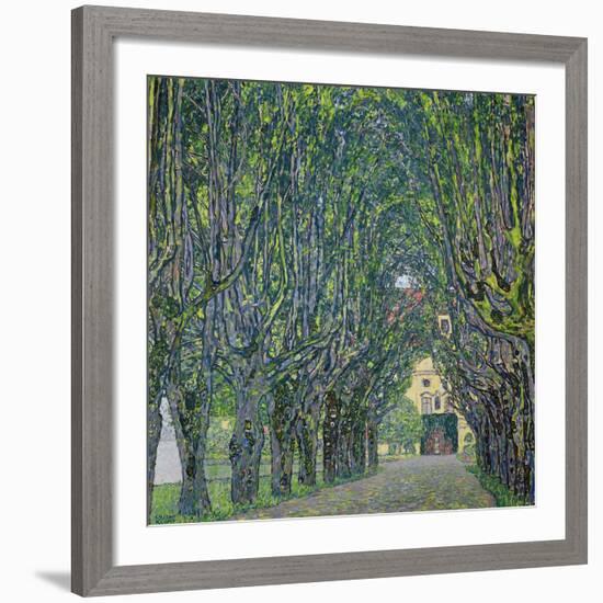 Avenue in the Park of Kammer Castle, 1912-Gustav Klimt-Framed Giclee Print