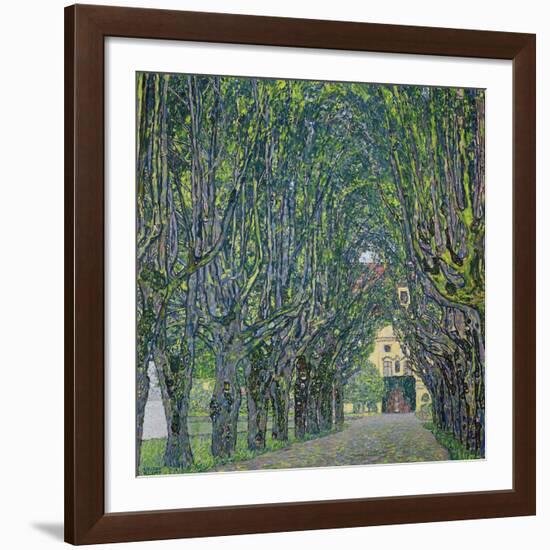 Avenue in the Park of Kammer Castle, 1912-Gustav Klimt-Framed Giclee Print